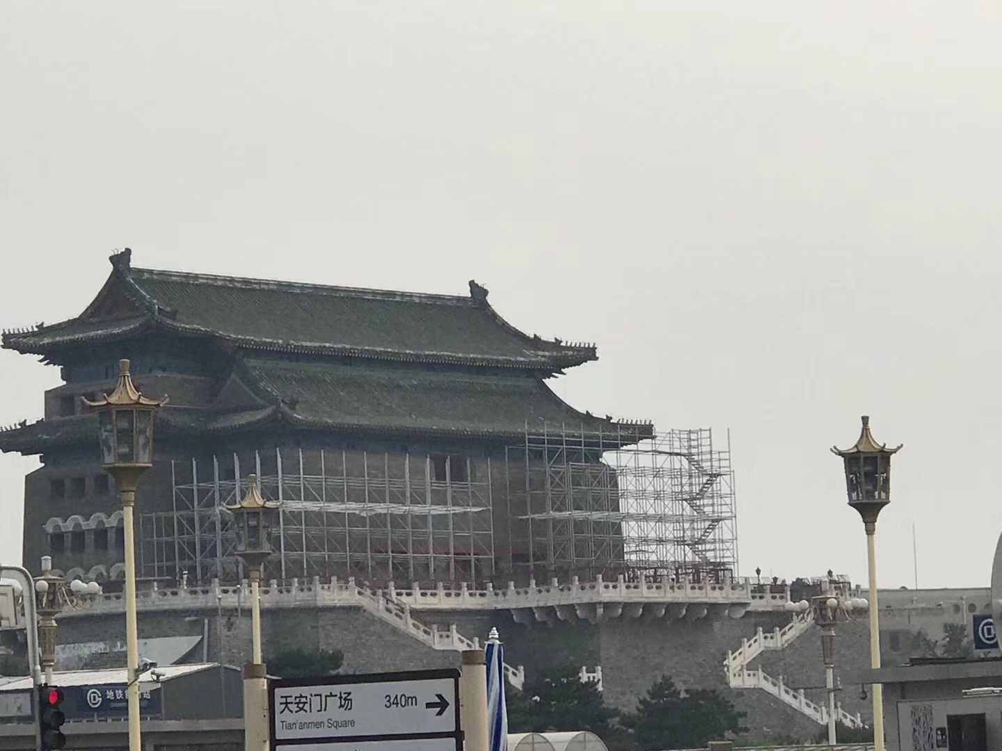 盤扣式腳手架比傳統腳手架施工周期短，效果更好！(圖1)